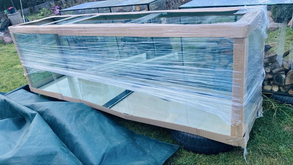 TABU 250x60x80 akwarium, sump  i stelaż aluminiowy Warszawa.