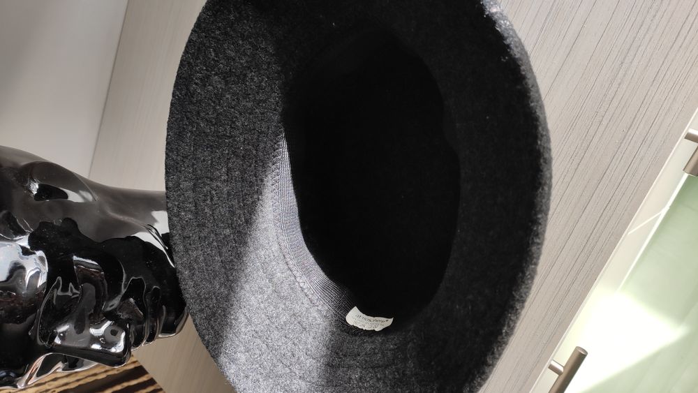 Kapelusz damski czarny h&m