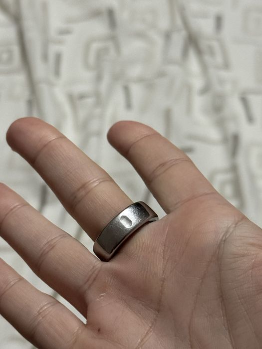 Oura ring 3 horizon silver size 8