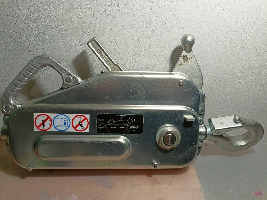 Tractel Tirfor TU16, kifor, wyciągarka linowa