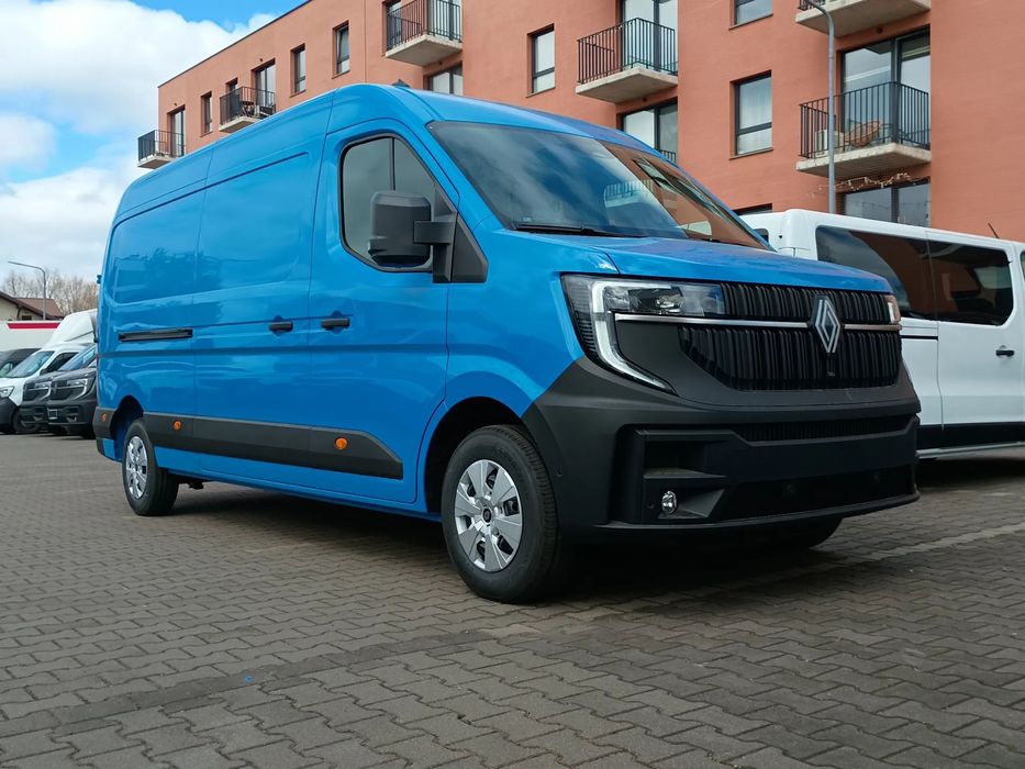 Renault Master L3H2 niebieski  Furgon FWD EXTRA 3,5T L3H2 2.0 dCi 170 automat niebieski