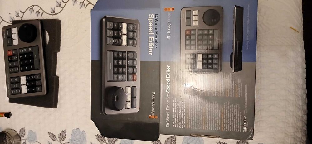 Aparelho davinci resolve Speed Editor