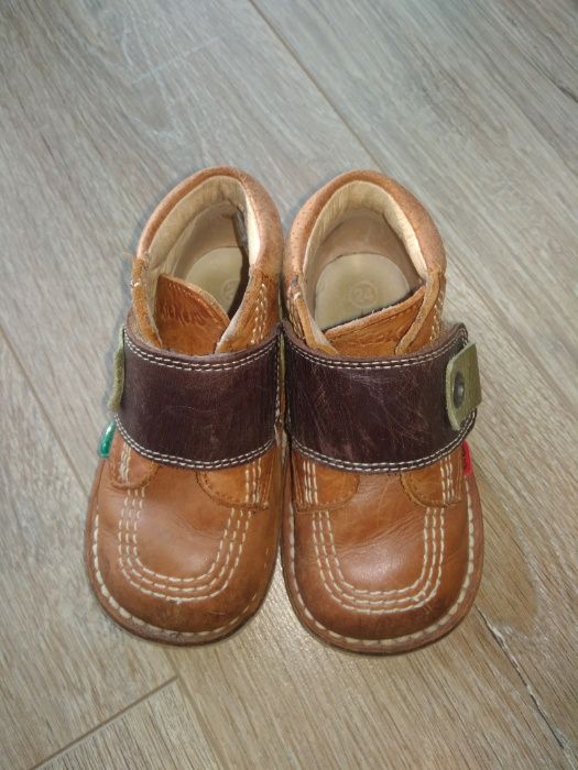 Черевички Kickers шкіряні для хлопчика (черевики, ботиночки, ботинки)