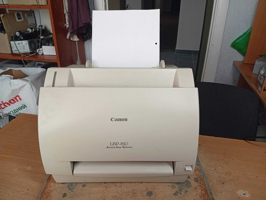 Лазерний принтер Canon LBP-810, заправлений 100%