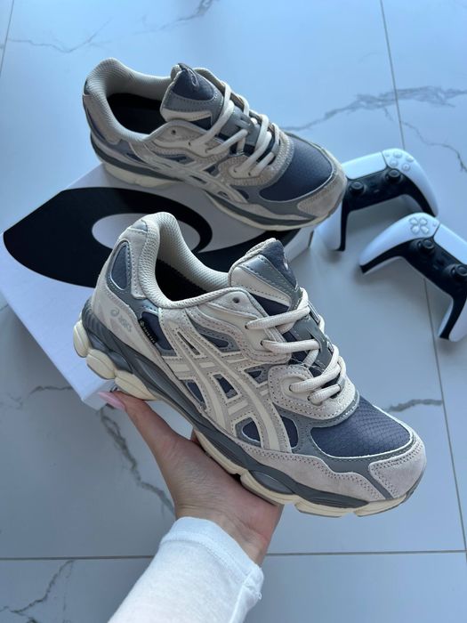Зима, Asics Gel-NYC Cream Oyster Grey GORE-TEX. -21C, Асікс: 1 550