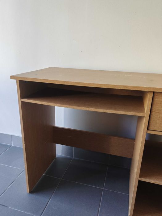 Secretária Compacta com Gaveta | 90x75x45 cm