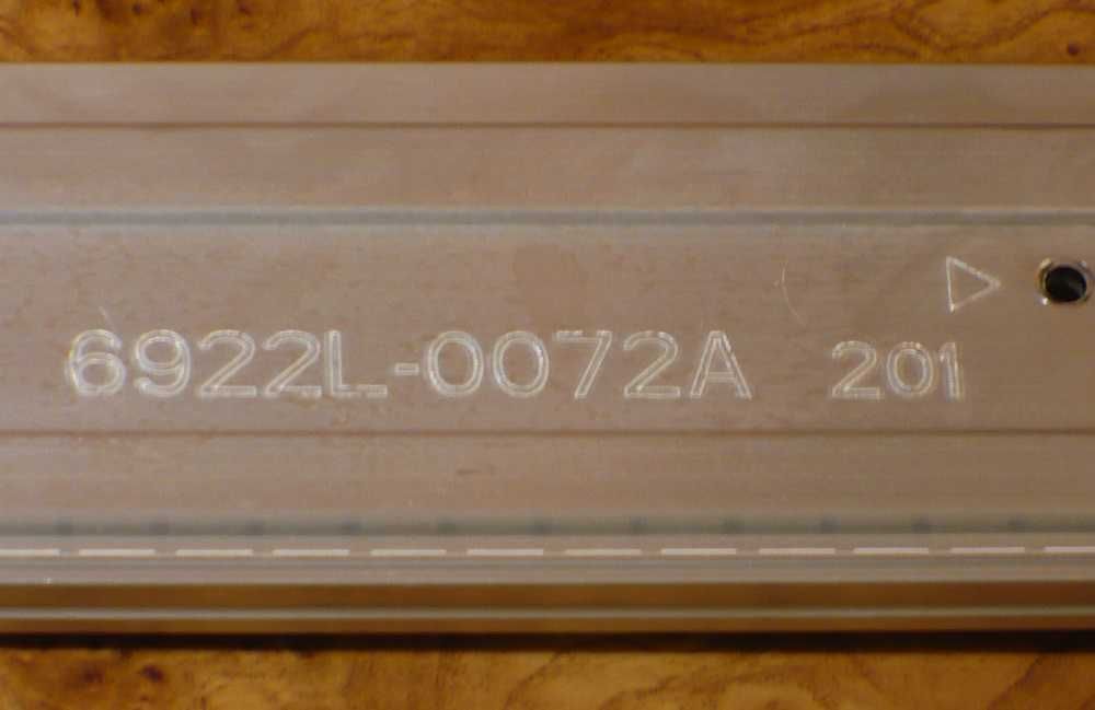 Listwa LED 6922L-0072A - LG 42LA660S-ZA. Podświetlen. matrycy LC420EUH