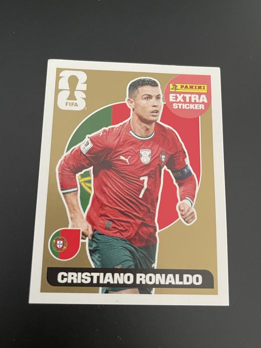 Carta do cristiano ronaldo Gold 2026