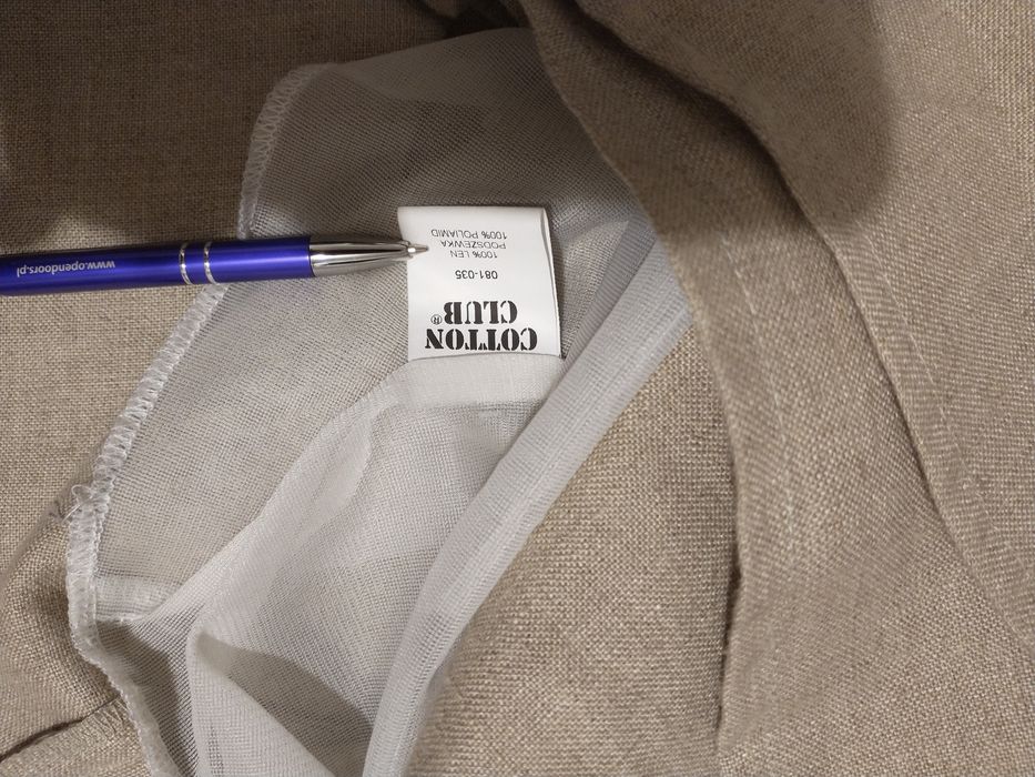 Spódnica lniana Cotton Club