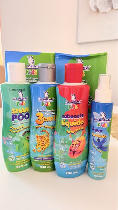 Conjunto capilar crianças