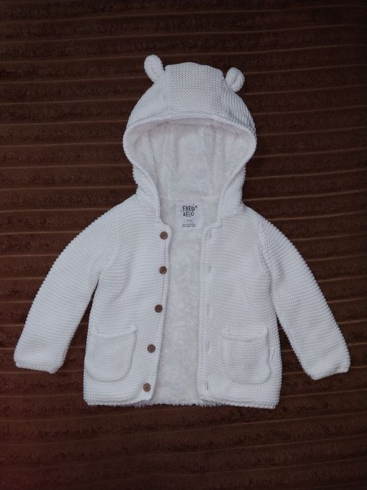 В'язаний теплий кардиган