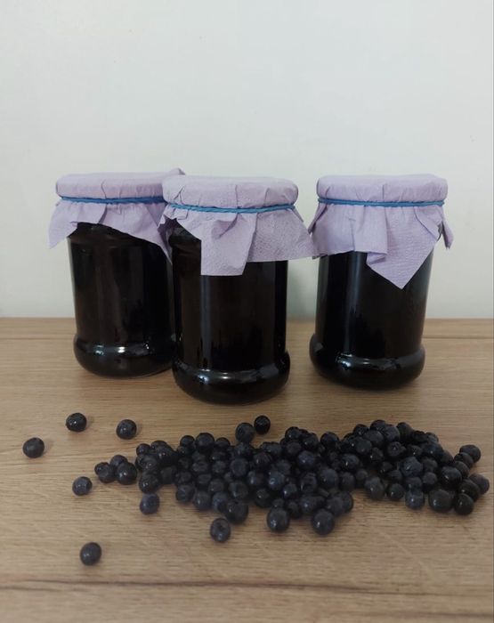 10x315ml domowy dzem jagodowy / dzem z jagod