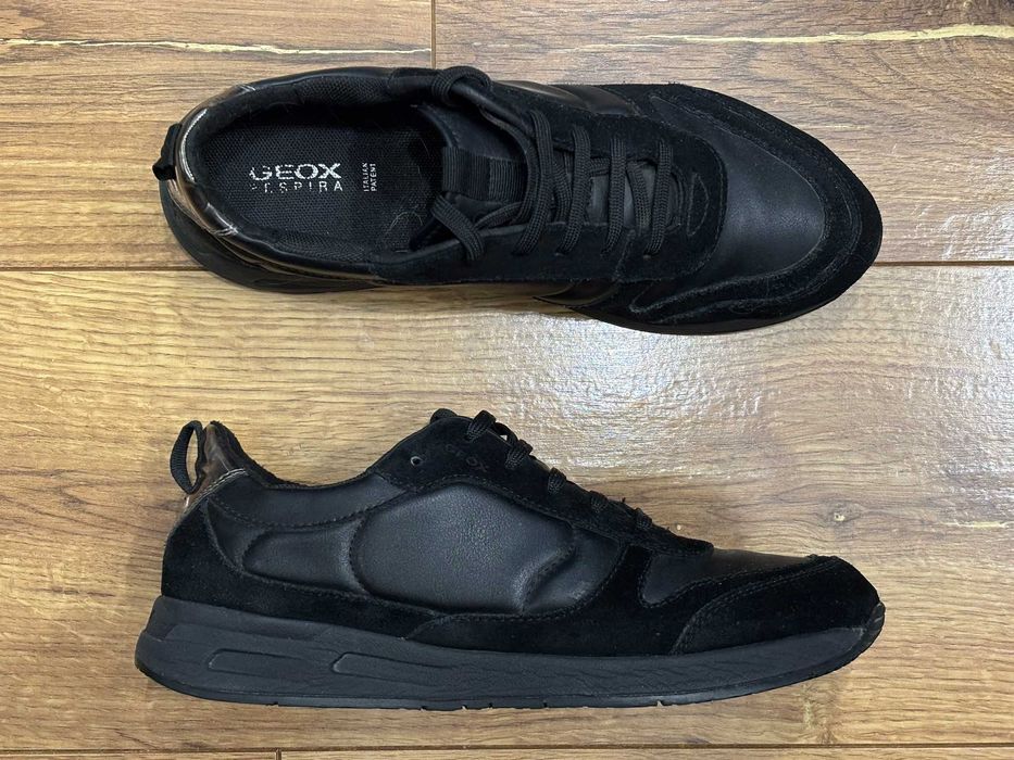 Кросівки жіночі Geox ( Size 39 ) - D Bulmy A - Geobuck + Suede - D16NQA 05422 C9999 ( Black )