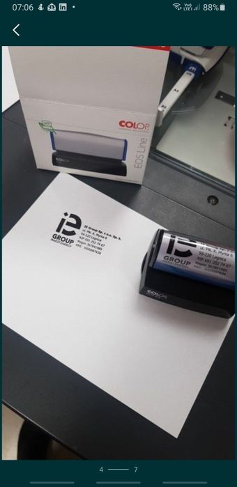 Pieczątki automaty WAGRAF, COLOP