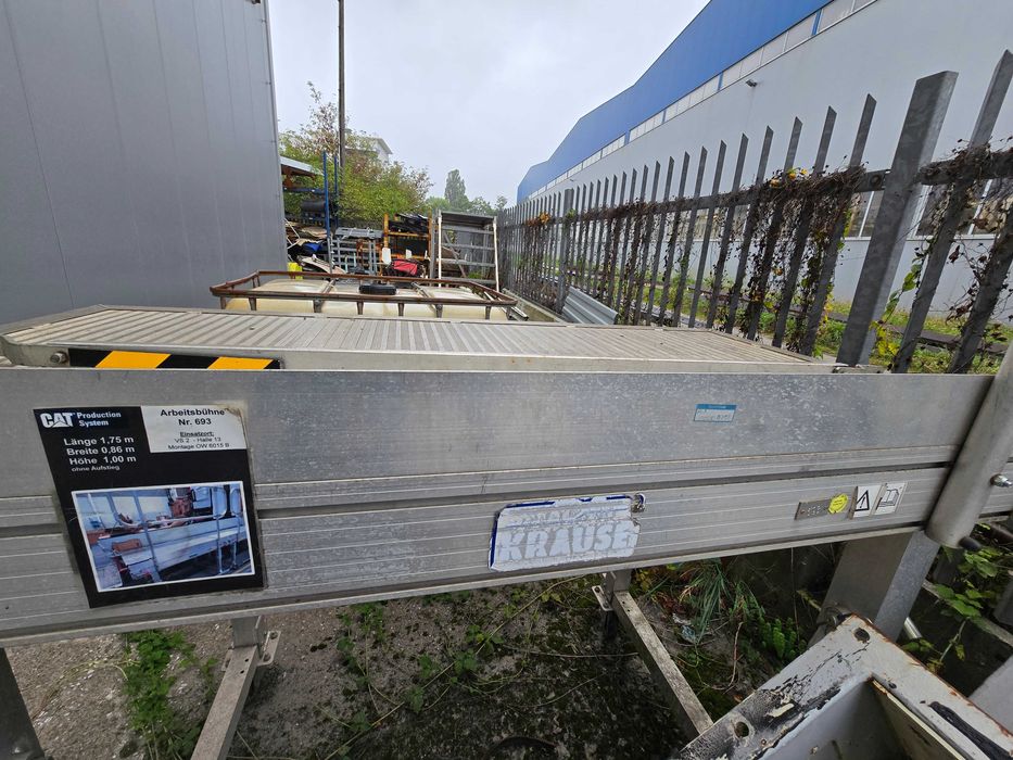 Podesty i schody aluminiowe Krause