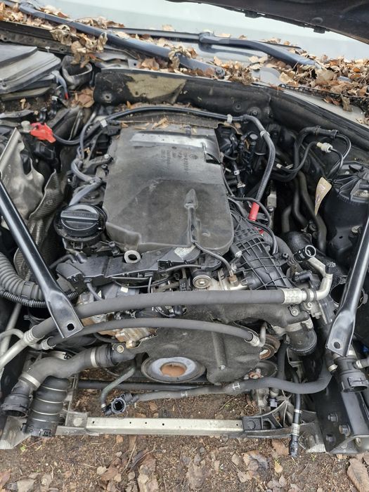 Silnik bmw 3.0d N57D30 258KM,,313km kompletny uszkodzony