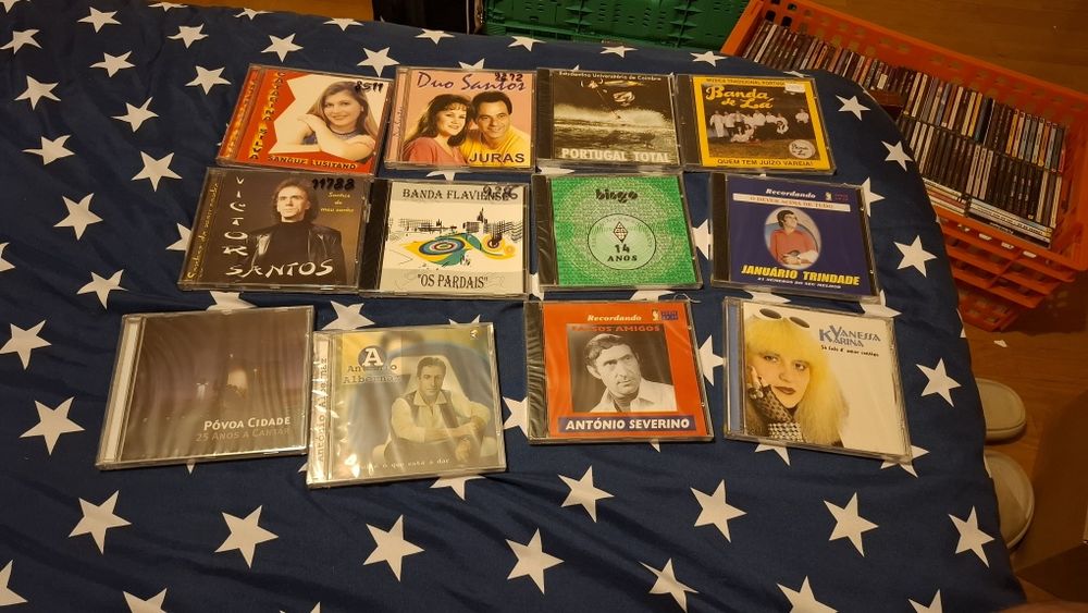 Lote 46 CDs Música Portuguesa / Fado / Popular / Variados