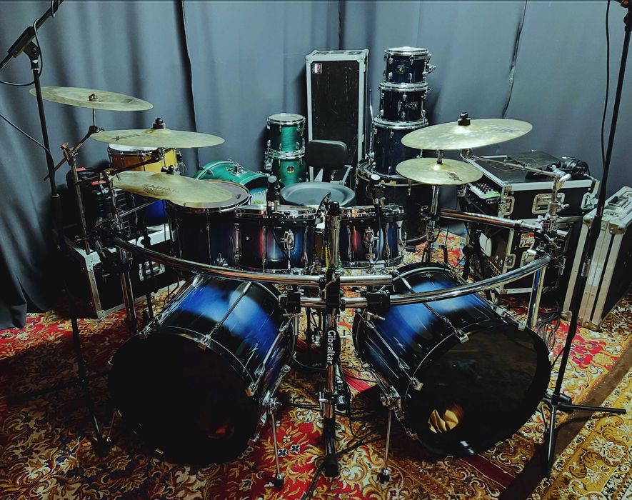 Perkusja Tama Superstar + Rama Gibraltar DUŻY ZESTAW