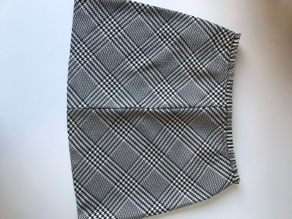 spódnica mini w kratę zara