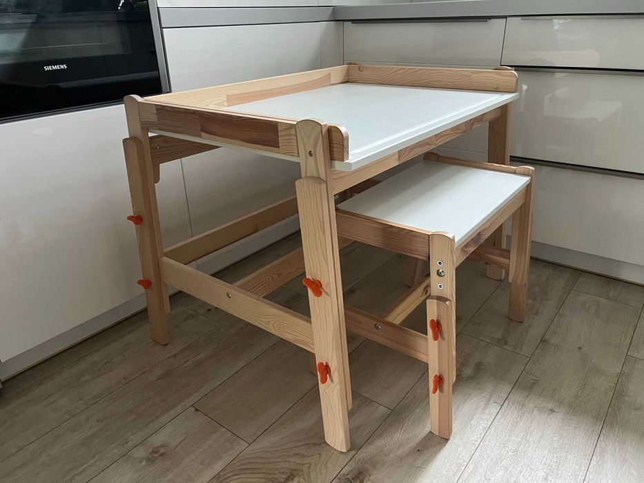 Stolik biurko dla dziecka IKEA FLISAT komplet