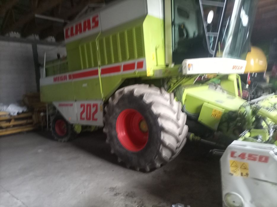 Claas mega 202.medion