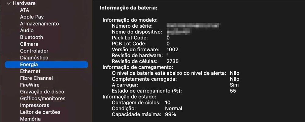 Macbook Air 13'' M1 - 256GB / 8GB RAM - Como novo com garantia
