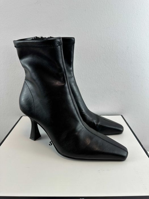 botki damskie czarne steve madden freida 38