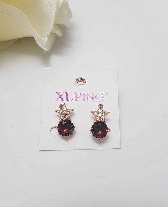 Kolczyki stal chirurgiczna 316L biżuteria Xuping prezent na święta