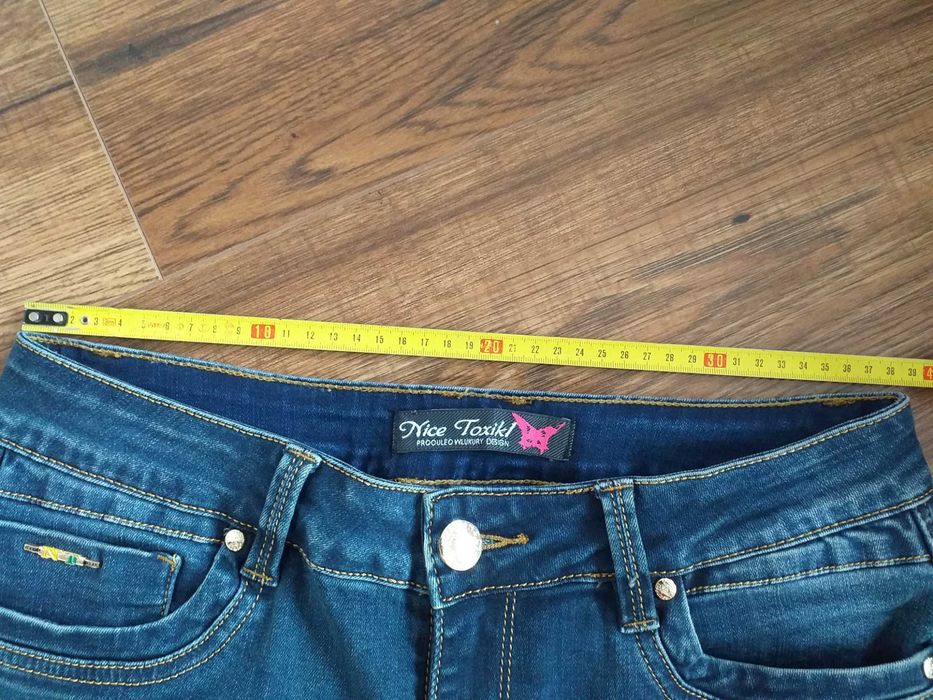 NOWE Dżinsy jeansy r.30 NOWE z metką