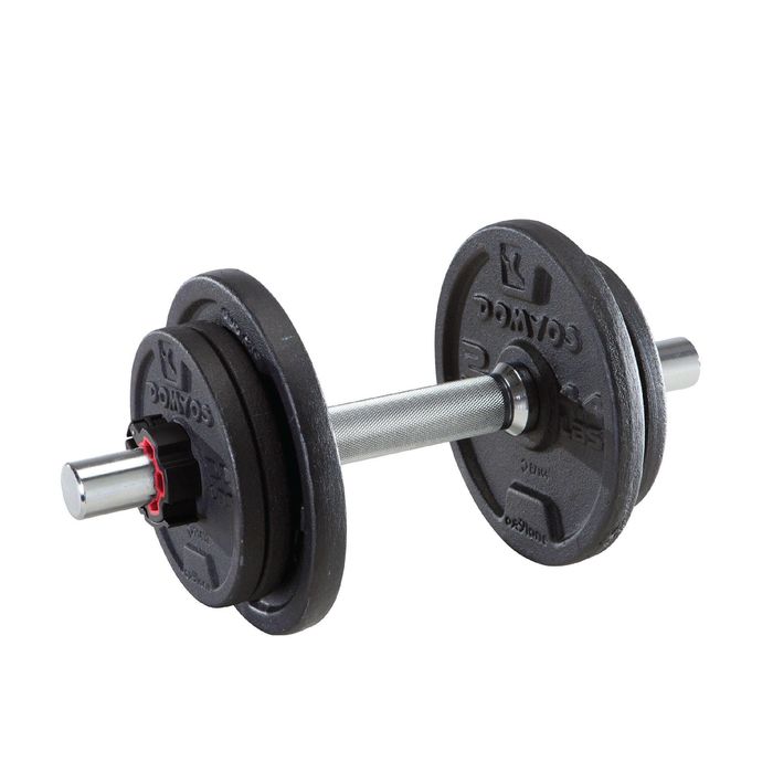 Haltere de musculação 10 kg (conjunto)