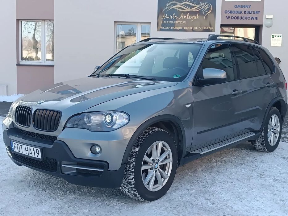 BMW X5 3.0D Sprawna OC NA ROK czarna podsufitka ZAmiany
