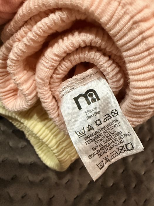 Нові трикотажні бавовняні наматрацники Mothercare в коляску