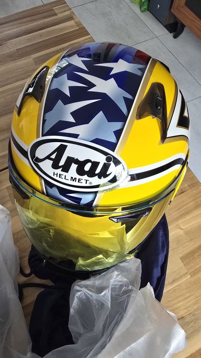 Kask Motocyklowy Arai jak nowy +2 szybki