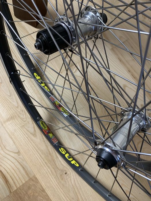 Koła shimano deore xt 739 obrecze mavic X517 SUP  grafit