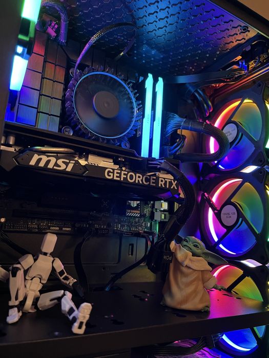 Komputer Gamingowy |MSI RTX 4060 8gb dual fan| 32gb Ram|