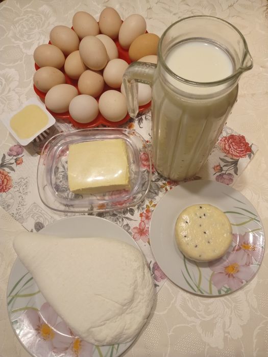 Mleko - ser- masło - maślanka - serwatka