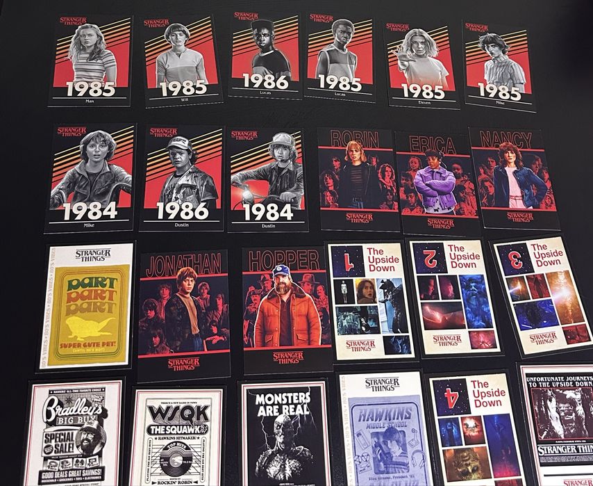 Колекційні картки Stranger Things (Panini) – ОРИГІНАЛ