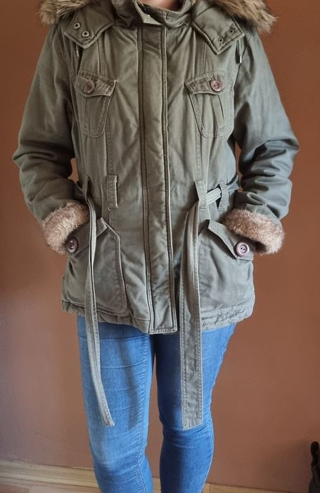 Zimowa kurtka khaki