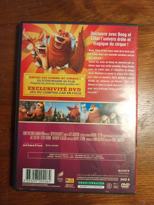 Os rebeldes da floresta 3 DVD