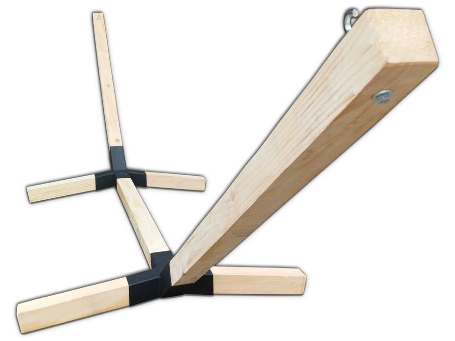 Zestaw Stelaż + Hamak 2os Boho komplet przenośny Comfort Zone 200 KG