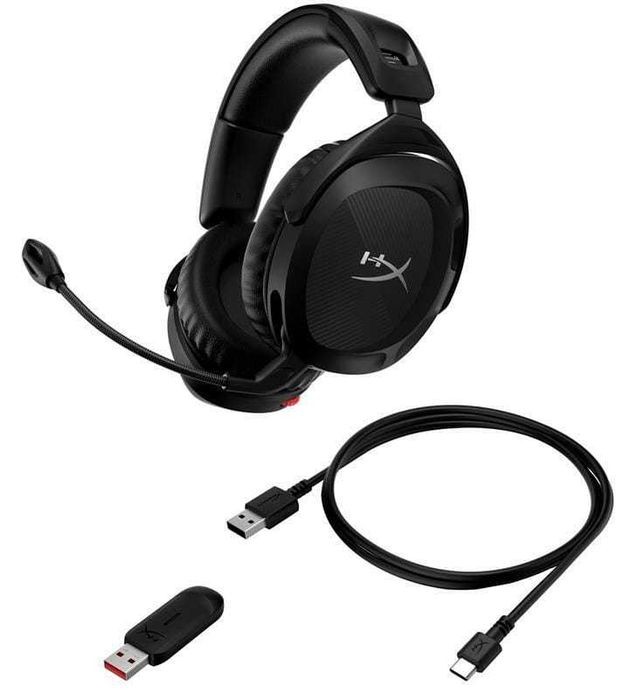 Бездротова гарнітура HyperX Cloud Stinger 2 Wireless Black (676A2AA) USB 2.4 ГГц