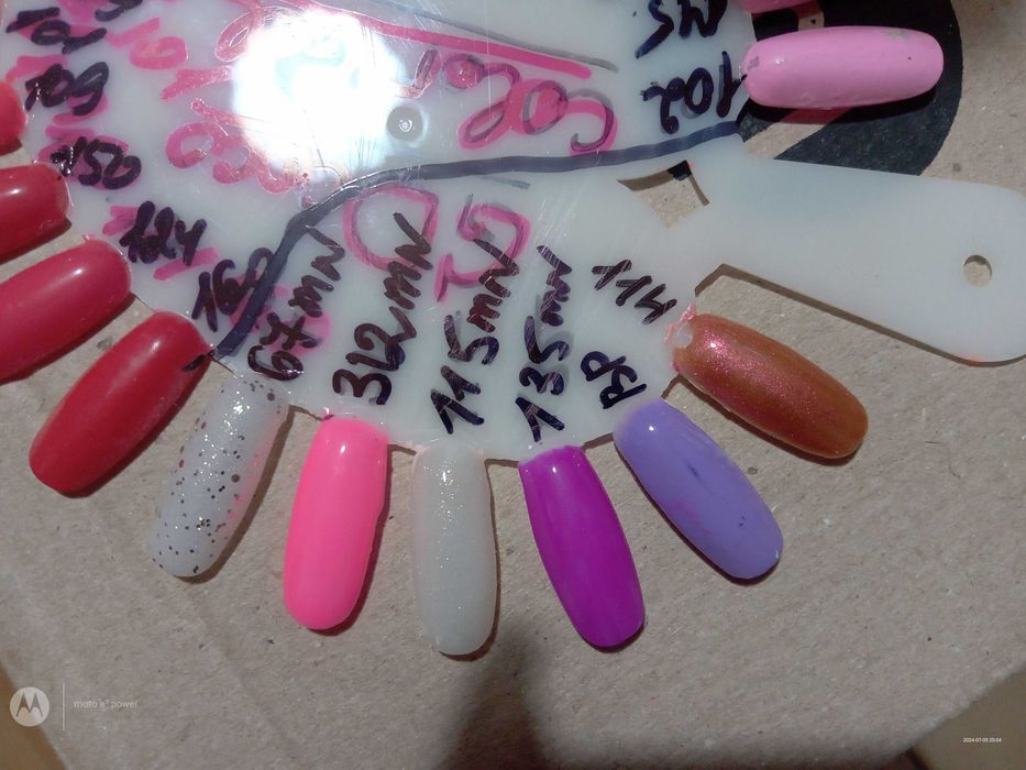 Гель лаки різних фірм