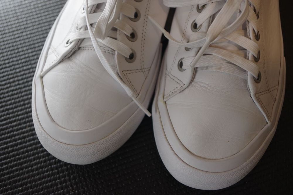 Trampki sneakersy tenisówki Tommy Hilfiger modern court skóra białe