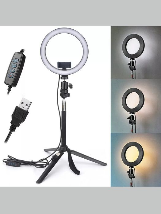 Pack 2 Anel de Luz led 10 polegadas