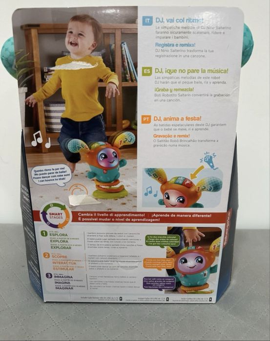 Robo brincalhao 9-36M da fisher price
