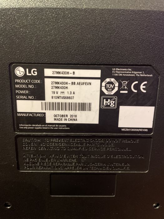 Monitor LG Full-HD 27 polegadas64297468857987121
