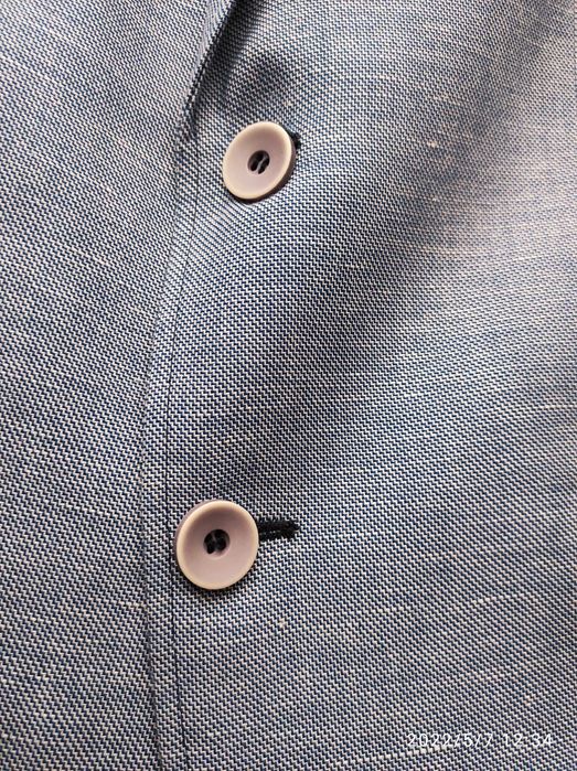 Niebieska marynarka męska