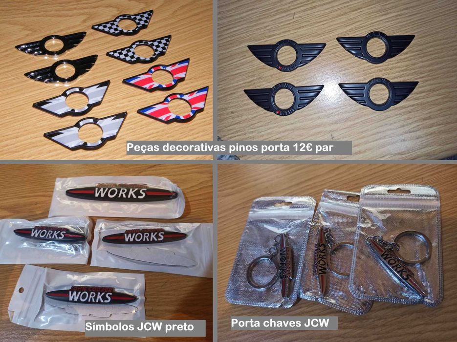 Emblema Portellone Mini In Metallo – Logo John Cooper Works (JCW) 135mm Per Clubman E One - Foto 2