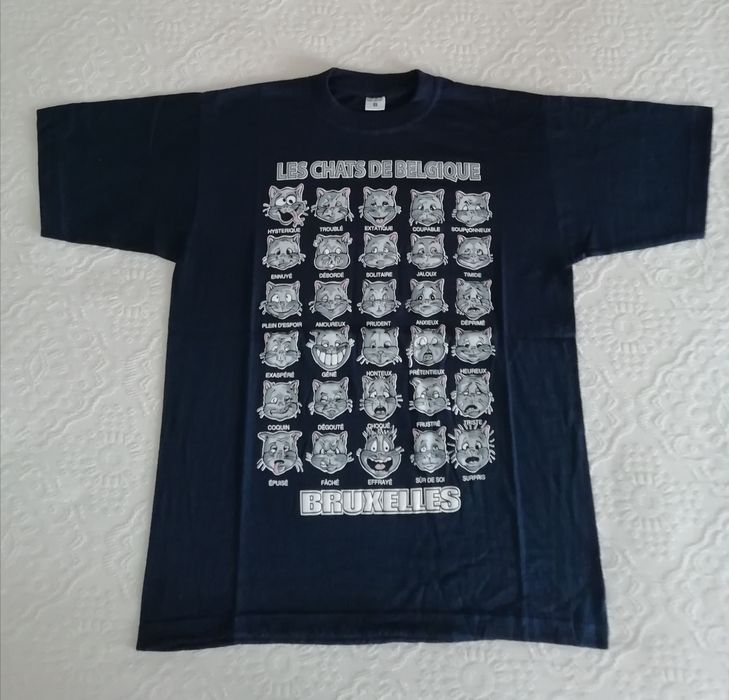 Cat T-Shirt - Les Chats de Belgique
