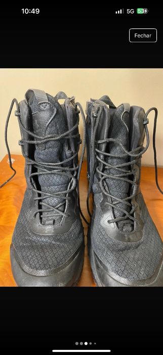 Botas under armour 40 com zíper